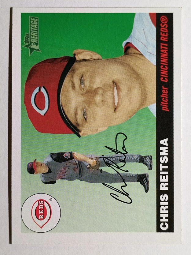 2004 Topps Heritage #377 Chris Reitsma