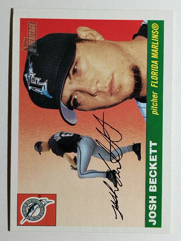 2004 Topps Heritage #385 Josh Beckett