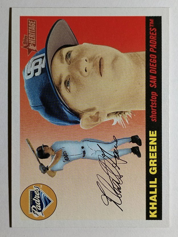 2004 Topps Heritage #386 Khalil Greene