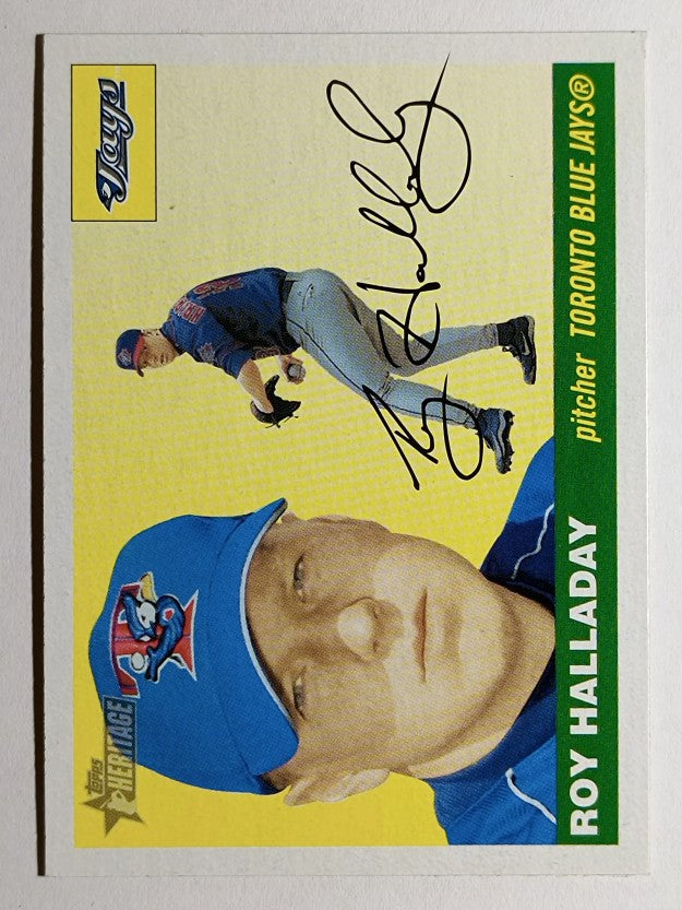 2004 Topps Heritage #390 Roy Halladay