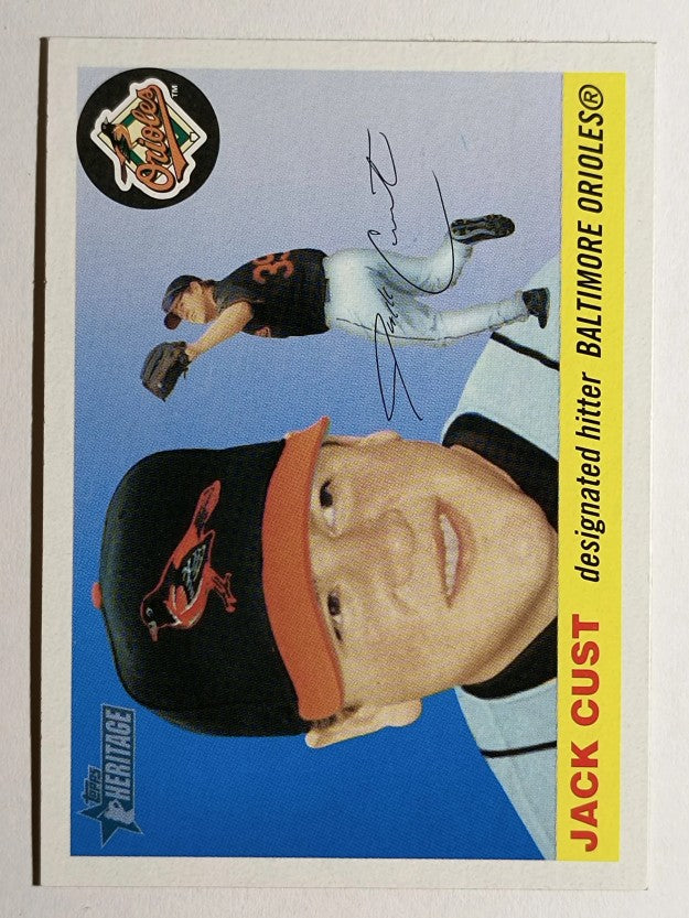 2004 Topps Heritage #396 Jack Cust