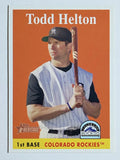 2007 Topps Heritage #7 Todd Helton