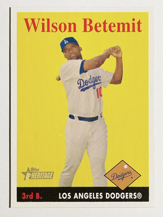 2007 Topps Heritage #16 Wilson Betemit