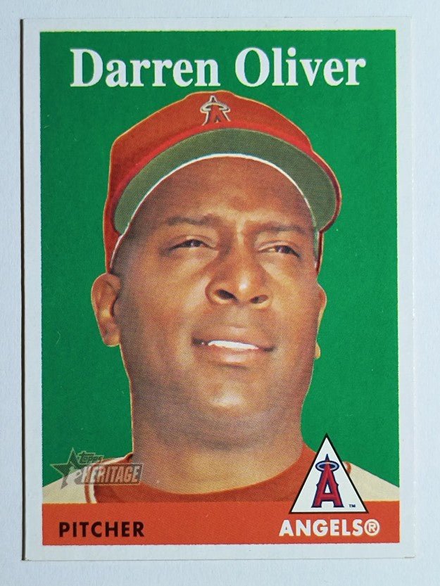2007 Topps Heritage #17 Darren Oliver
