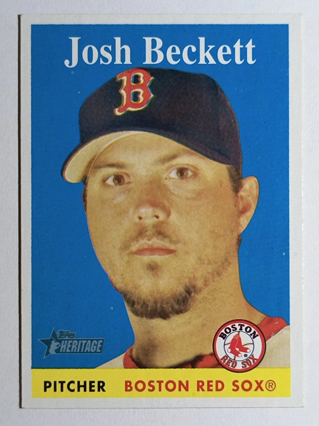 2007 Topps Heritage #18 Josh Beckett