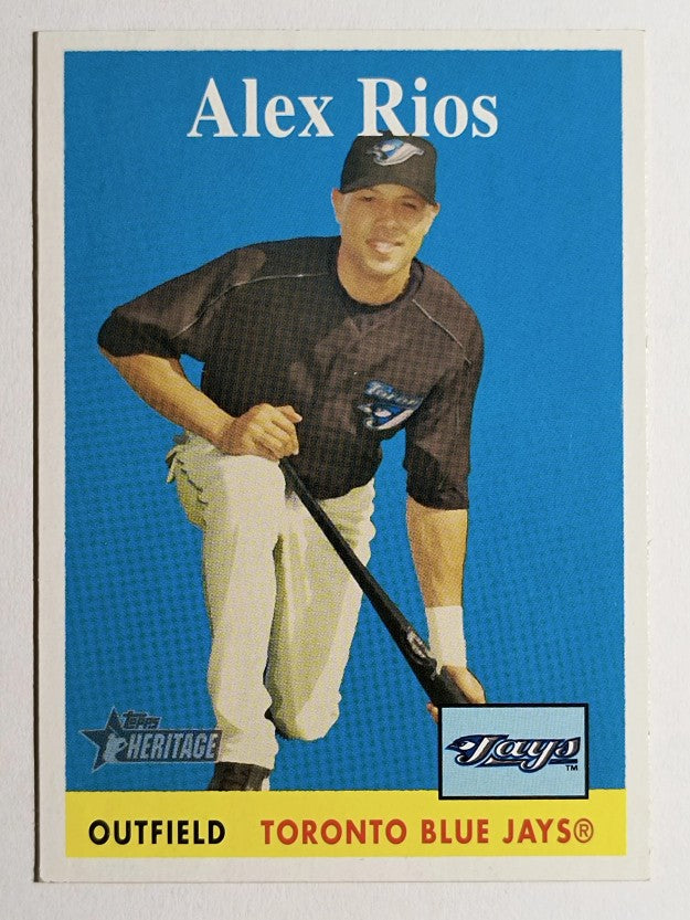 2007 Topps Heritage #48 Alex Rios