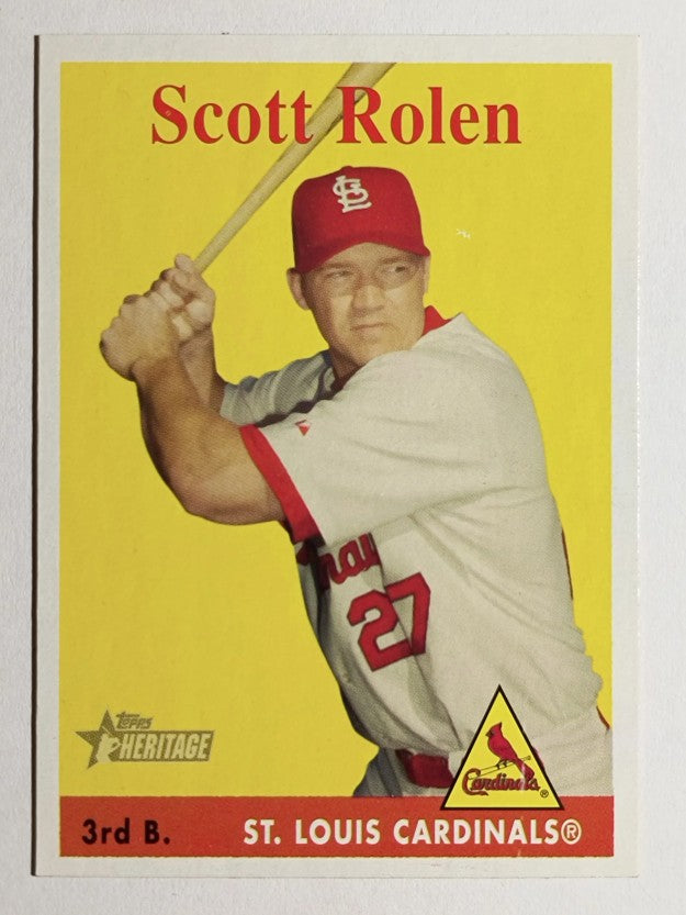 2007 Topps Heritage #106 Scott Rolen