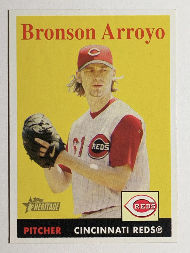 2007 Topps Heritage #157 Bronson Arroyo