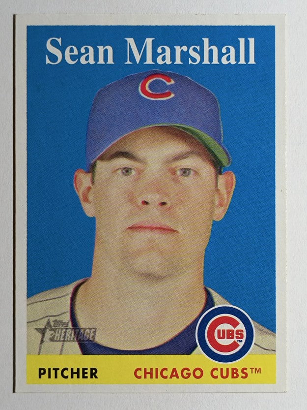 2007 Topps Heritage #189 Sean Marshall