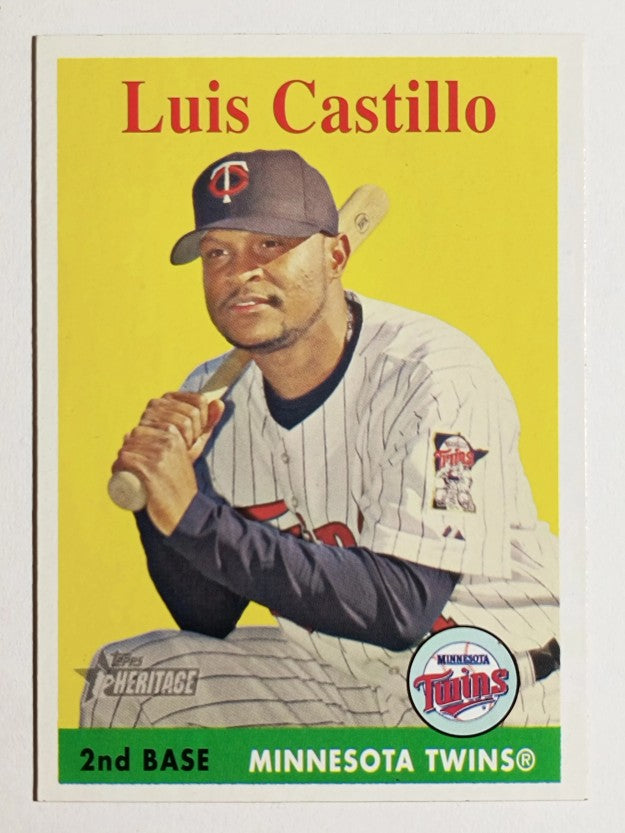 2007 Topps Heritage #208 Luis Castillo