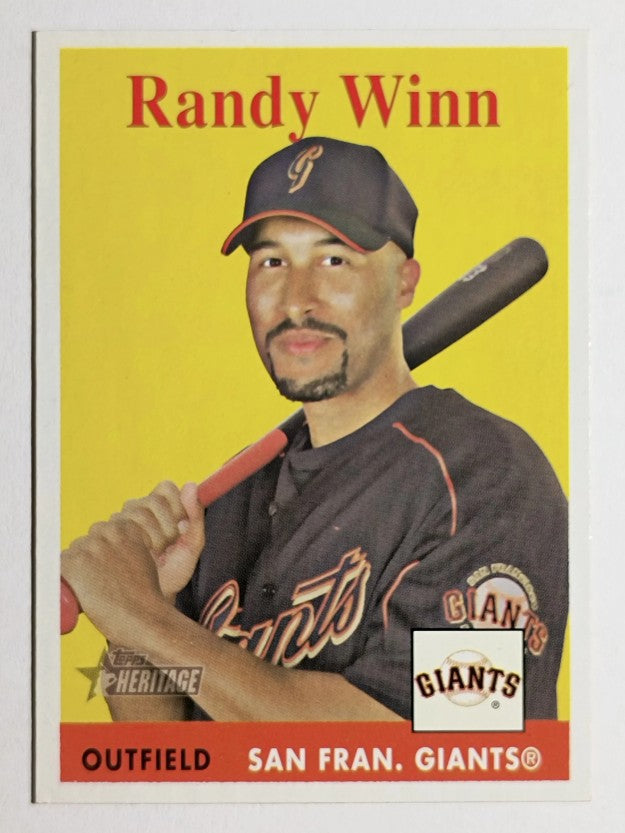 2007 Topps Heritage #225 Randy Winn