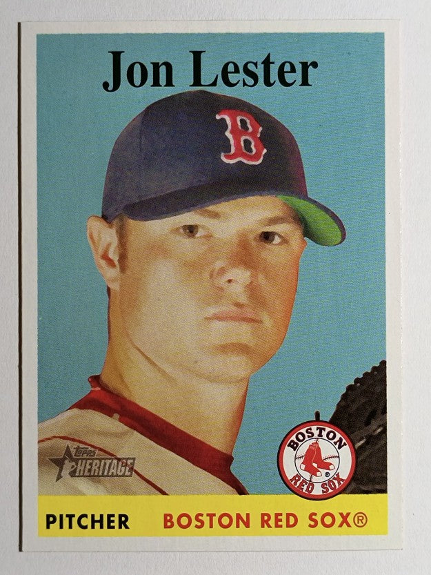 2007 Topps Heritage #265 Jon Lester