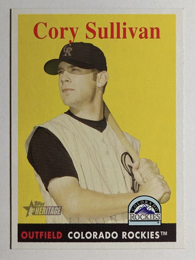 2007 Topps Heritage #286 Cory Sullivan