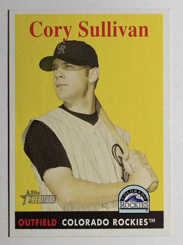 2007 Topps Heritage #286 Cory Sullivan