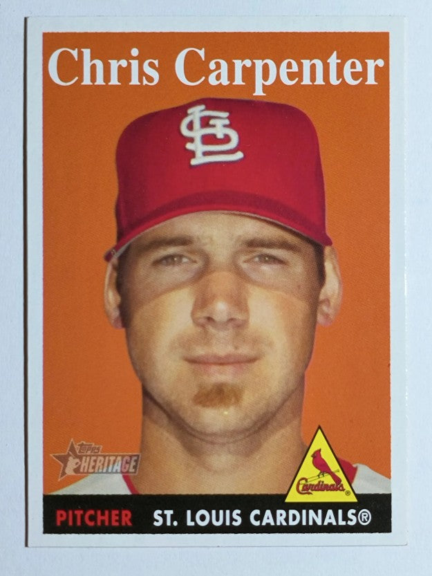 2007 Topps Heritage #287 Chris Carpenter
