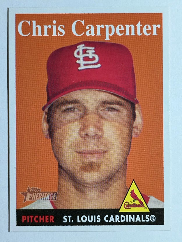 2007 Topps Heritage #287 Chris Carpenter