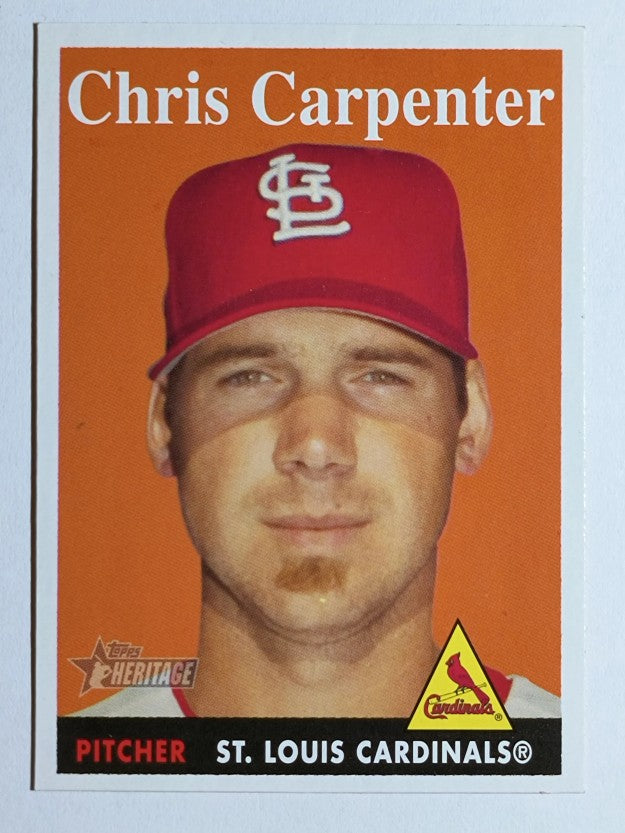 2007 Topps Heritage #287 Chris Carpenter