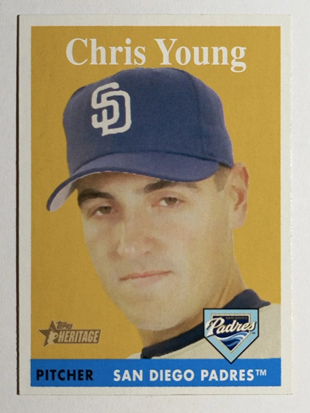 2007 Topps Heritage #292 Chris R. Young