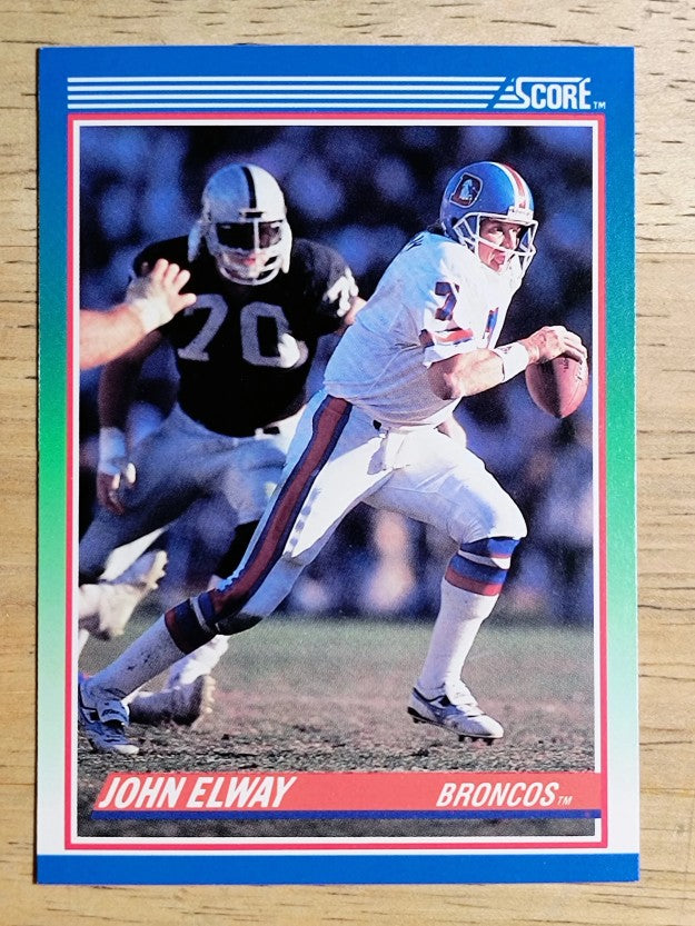 1990 Score #25 John Elway