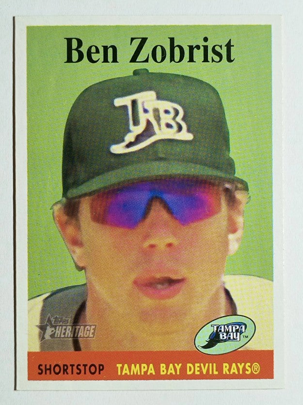 2007 Topps Heritage #297 Ben Zobrist