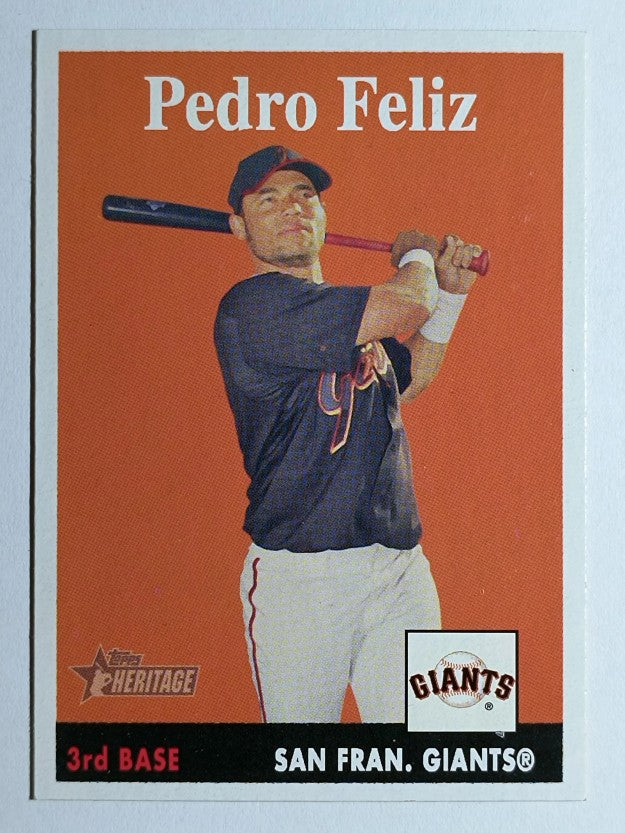 2007 Topps Heritage #309 Pedro Feliz