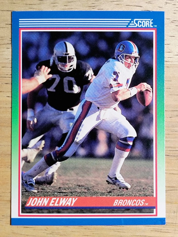1990 Score #25 John Elway