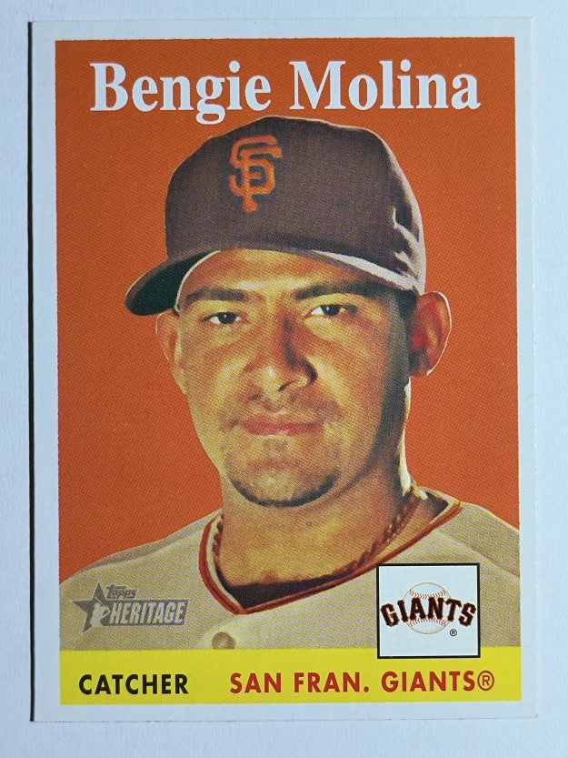 2007 Topps Heritage #315 Bengie Molina