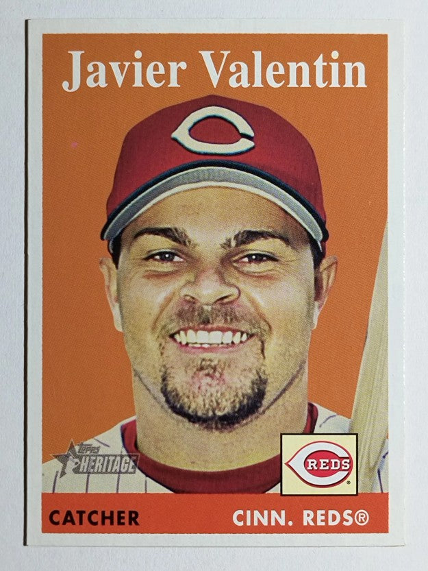 2007 Topps Heritage #318 Javier Valentin