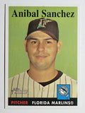 2007 Topps Heritage #324 Anibal Sanchez