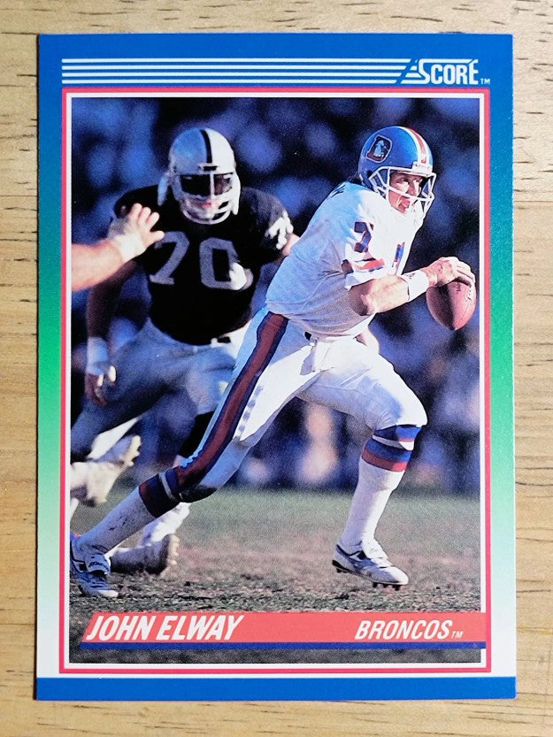 1990 Score #25 John Elway