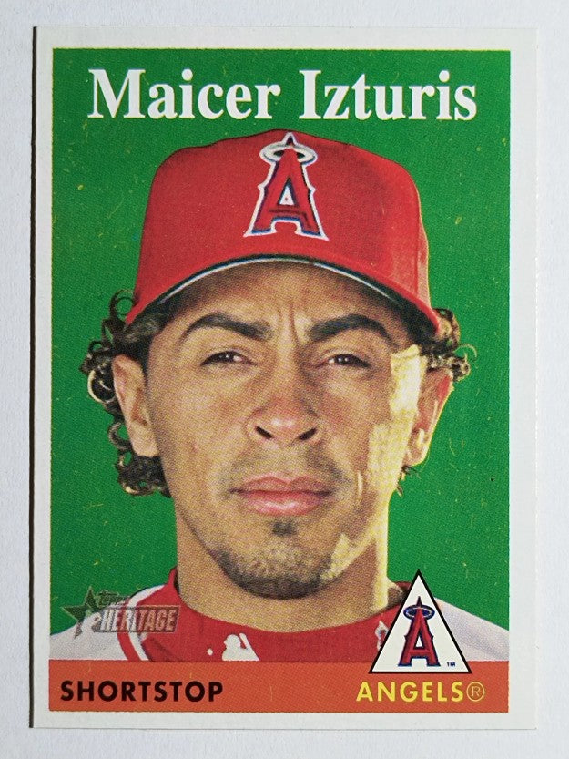 2007 Topps Heritage #325 Maicer Izturis