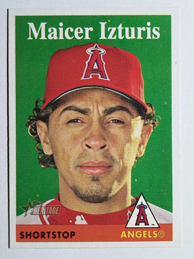 2007 Topps Heritage #325 Maicer Izturis