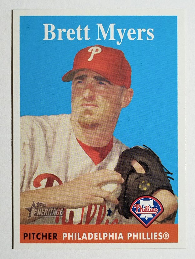 2007 Topps Heritage #326 Brett Myers