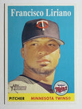 2007 Topps Heritage #328 Francisco Liriano