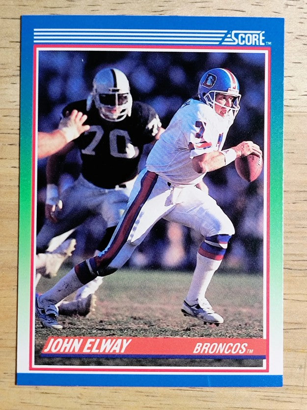 1990 Score #25 John Elway