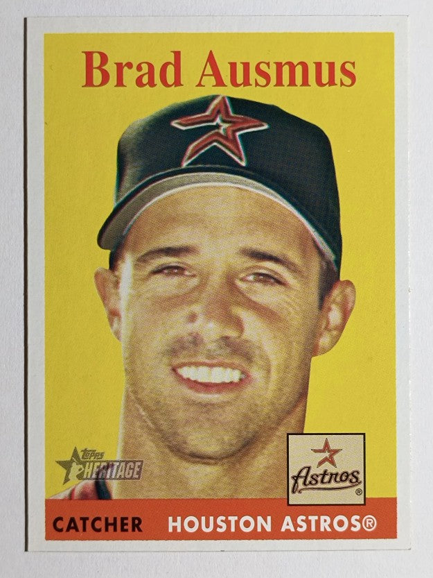 2007 Topps Heritage #345 Brad Ausmus