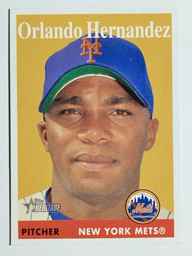 2007 Topps Heritage #349 Orlando Hernandez