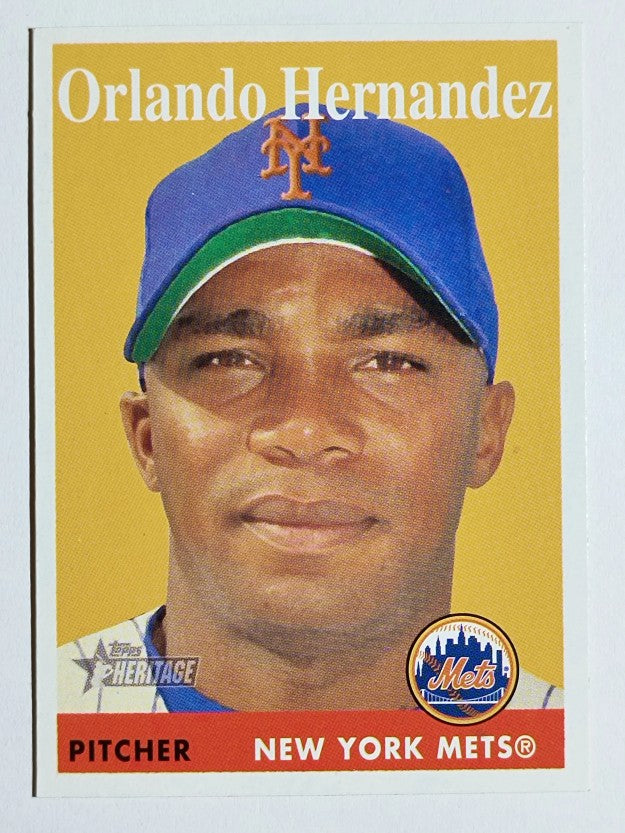 2007 Topps Heritage #349 Orlando Hernandez