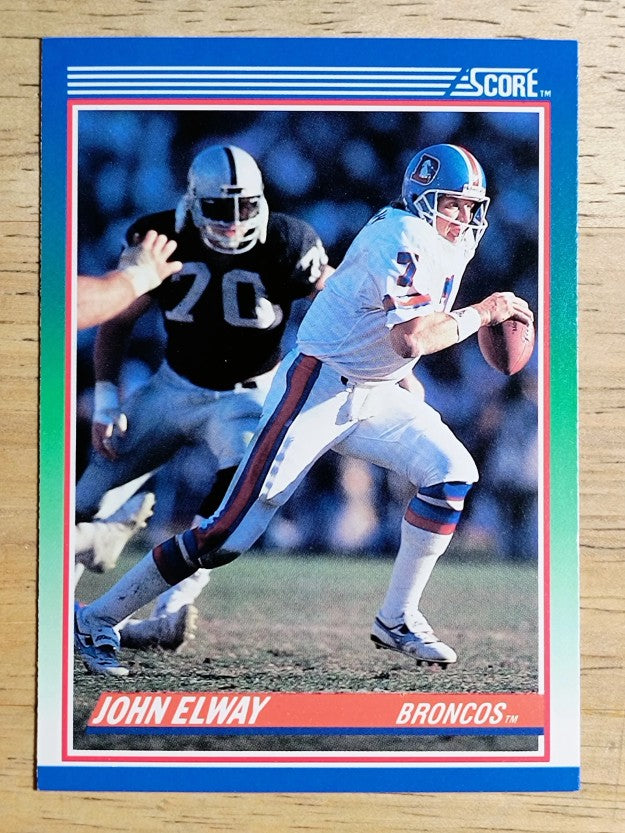 1990 Score #25 John Elway