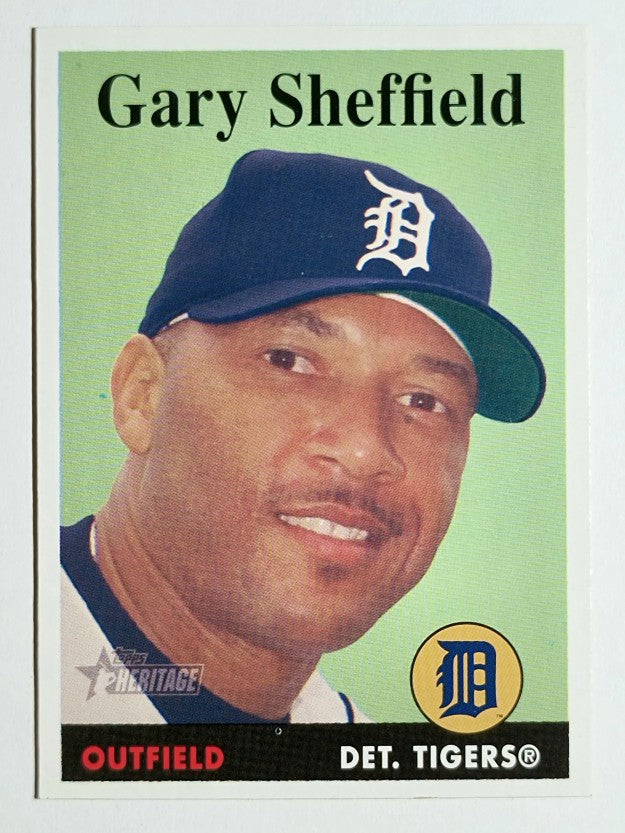 2007 Topps Heritage #350 Gary Sheffield
