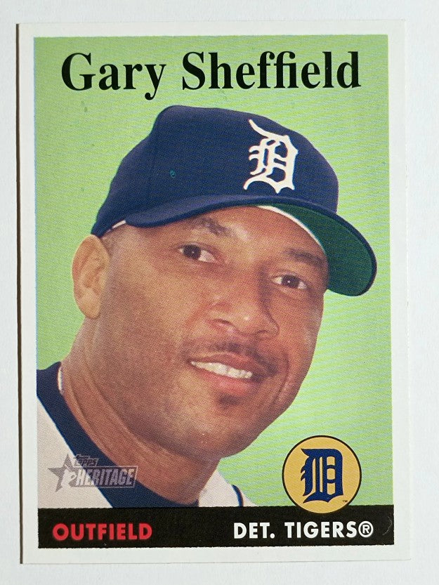 2007 Topps Heritage #350 Gary Sheffield