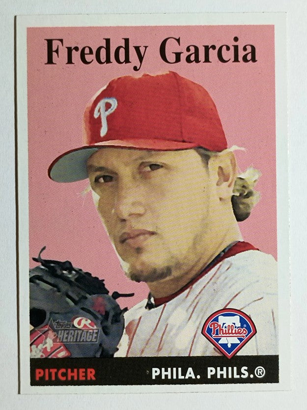 2007 Topps Heritage #354 Freddy Garcia