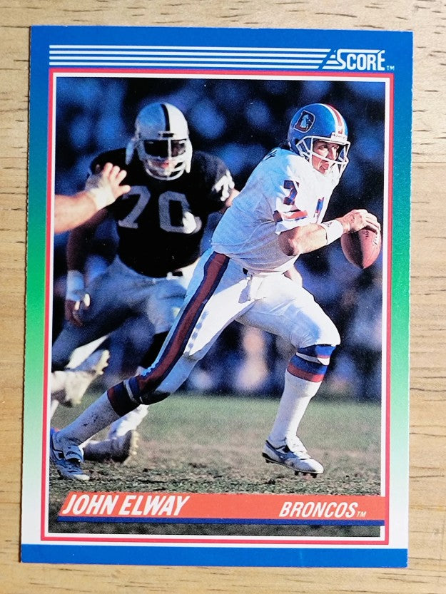 1990 Score #25 John Elway