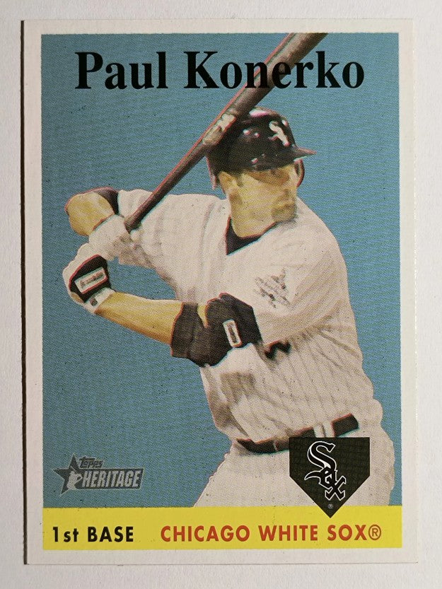 2007 Topps Heritage #362 Paul Konerko