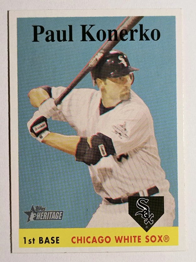 2007 Topps Heritage #362 Paul Konerko
