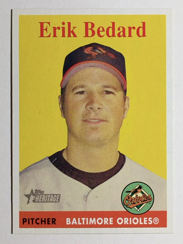 2007 Topps Heritage #363 Erik Bedard
