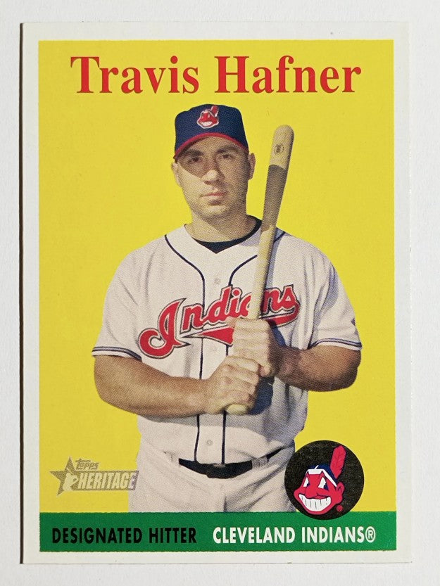 2007 Topps Heritage #368 Travis Hafner