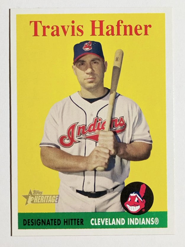 2007 Topps Heritage #368 Travis Hafner
