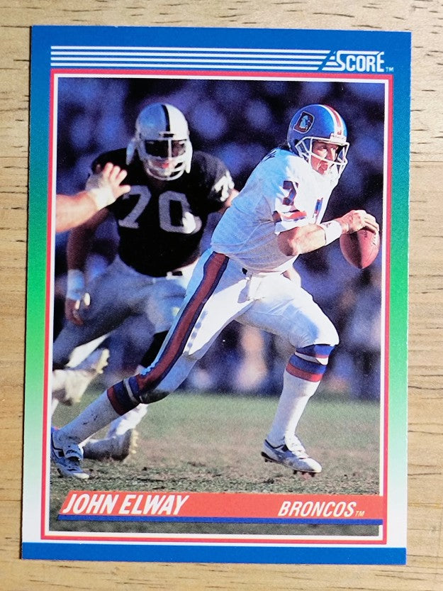1990 Score #25 John Elway