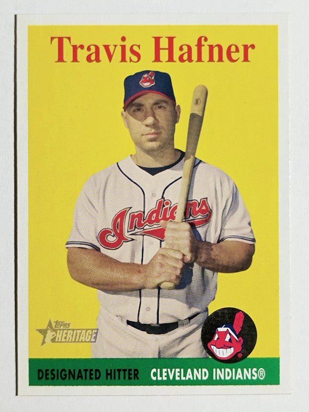 2007 Topps Heritage #368 Travis Hafner